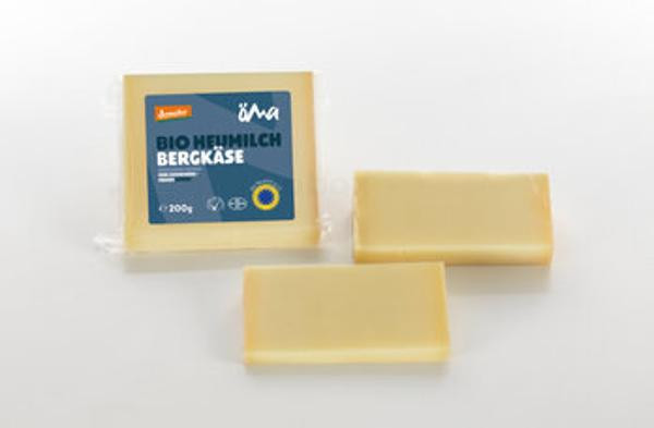 Produktfoto zu Heumilch Bergkäse 200 g