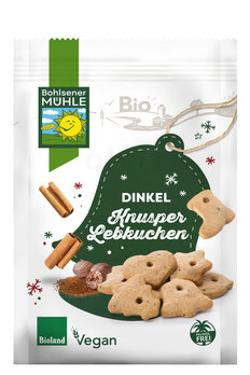 Produktfoto zu Dinkel Knusper Lebkuchen Kekse