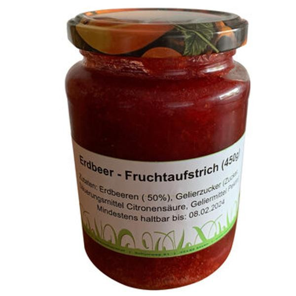 Produktfoto zu Erdbeer-Fruchtaufstrich