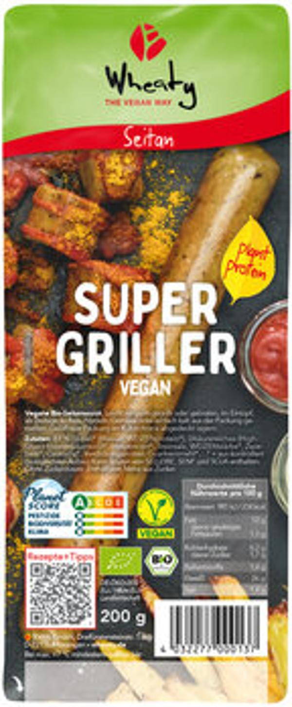 Produktfoto zu Wheaty Super Griller vegan