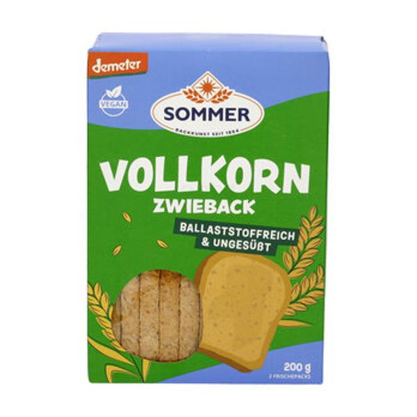 Produktfoto zu Weizen Vollkorn Zwieback