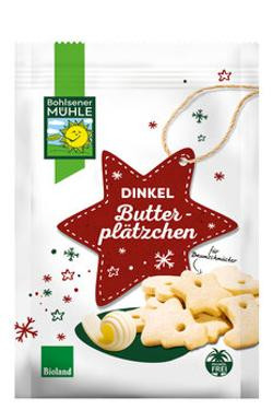 Produktfoto zu Dinkel Butterplätzchen