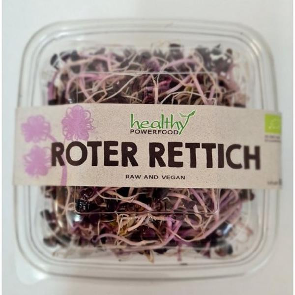 Produktfoto zu Bio-Roter Rettich Sprossen