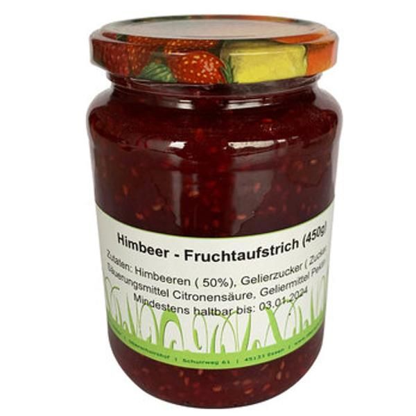 Produktfoto zu Himbeer-Fruchtaufstrich