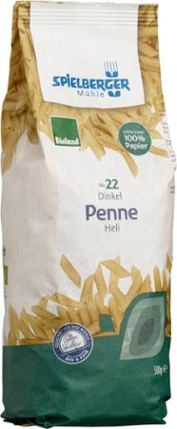 Produktfoto zu Dinkel Penne hell