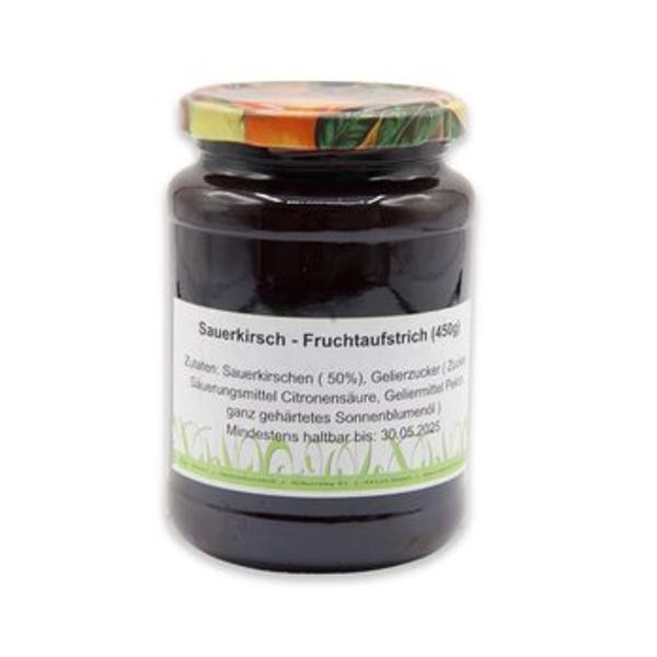 Produktfoto zu Sauerkirsche-Fruchtaufstrich