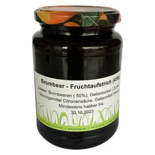 Produktfoto zu Brombeer-Fruchtaufstrich